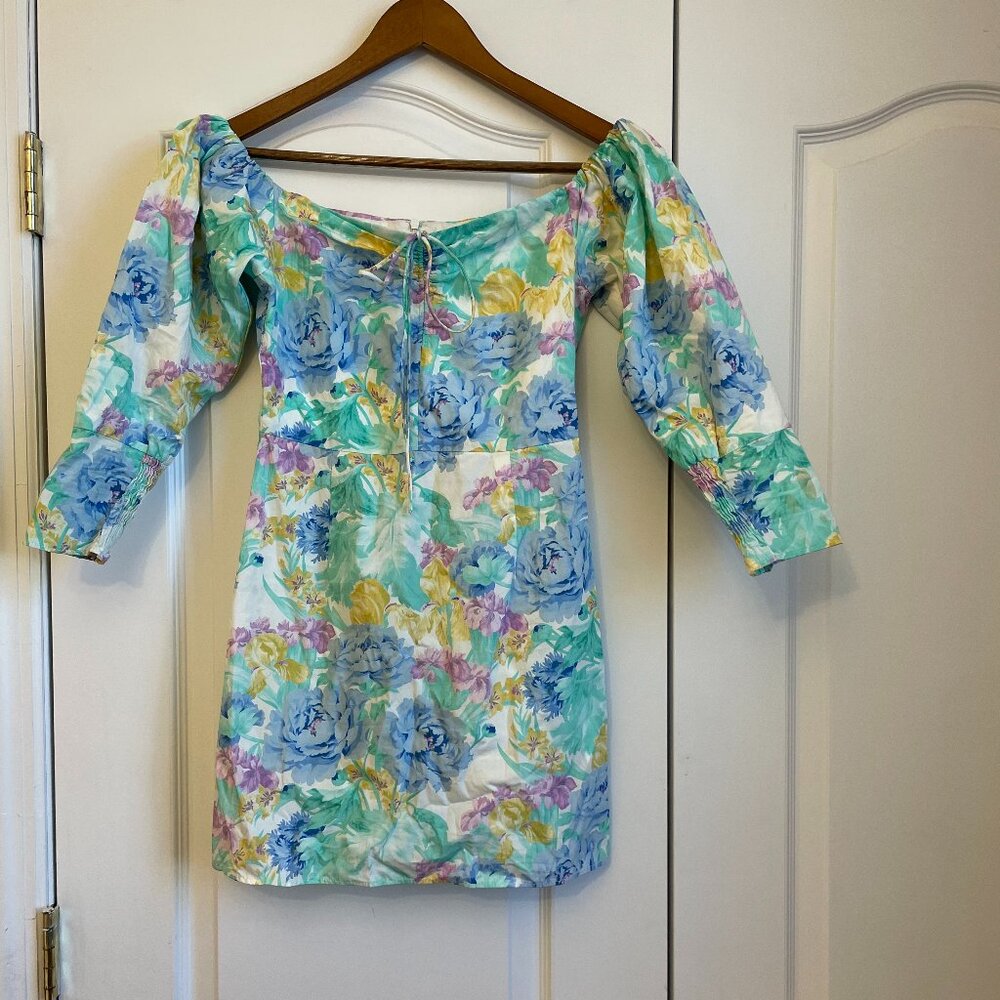 Zara Off the Shoulder Dress